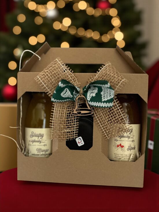 Vánoční balíček sirupů 2x0,23L + dobrůtka